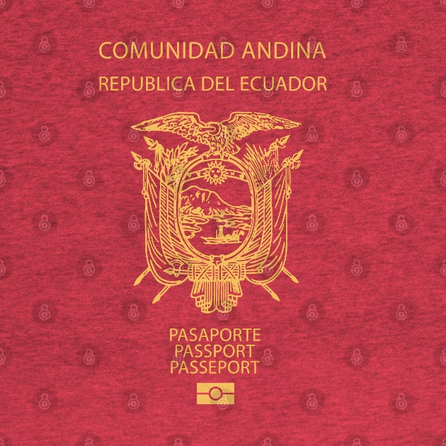 Ecuador passport by Travellers